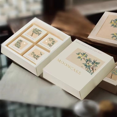 Colorful Coated Paper Carton Box With Lid And Bottom Shape For Gift Packaging
