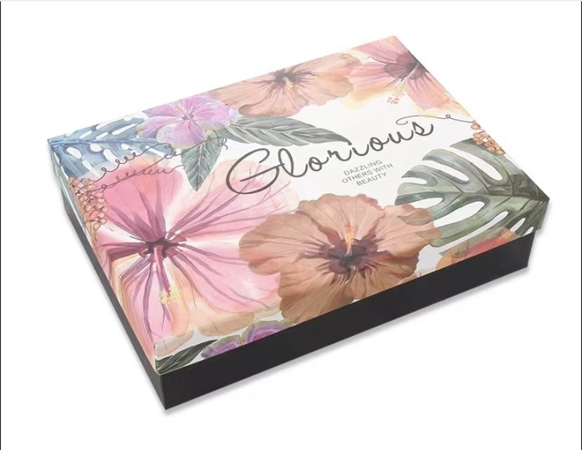 CMYK Paperboard Gift Boxes Printing Logo Pattern For Cosmetic Packaging